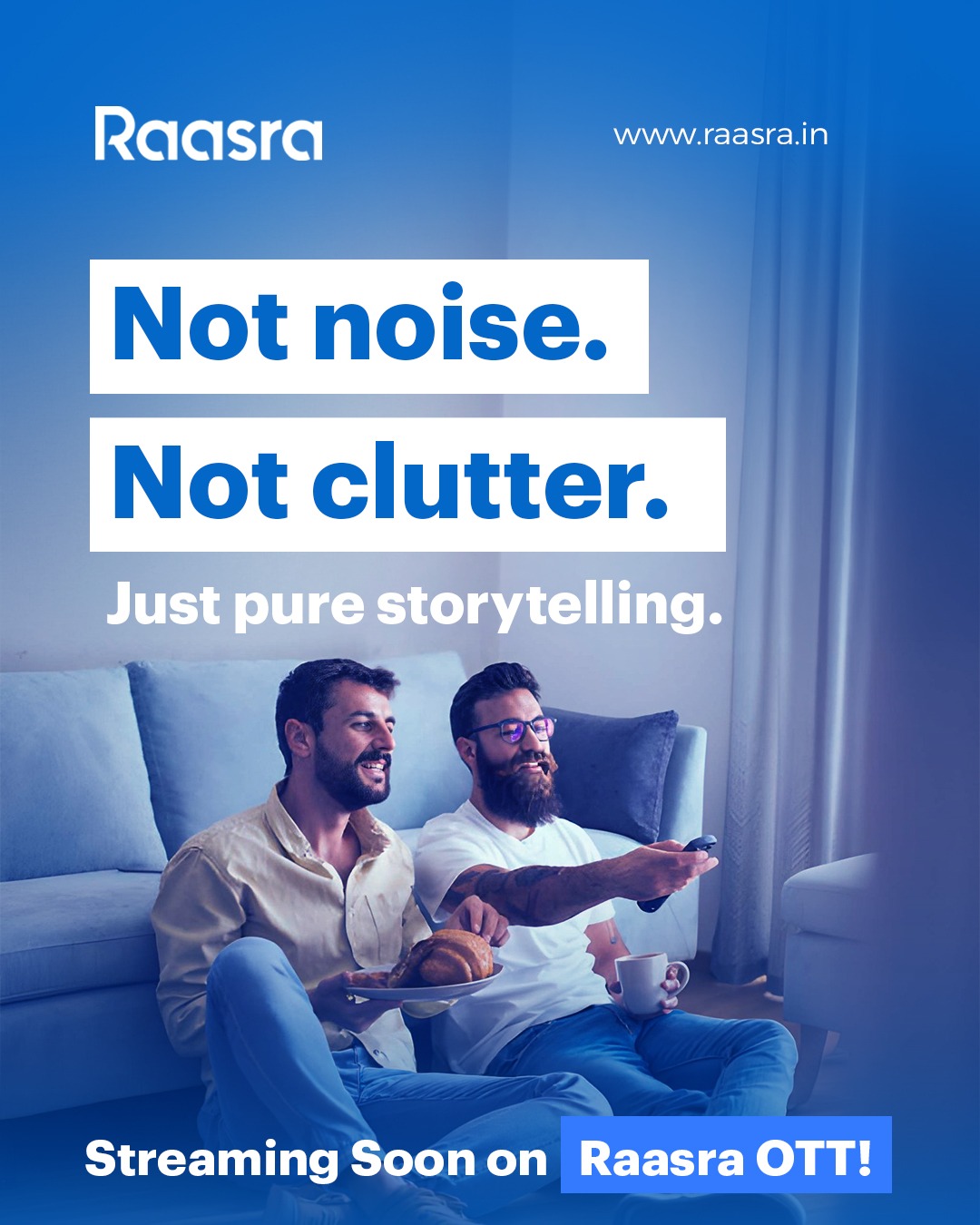 Raasra OTT Launch Creative — Social Media Design for Raasra, by DJGraphix
